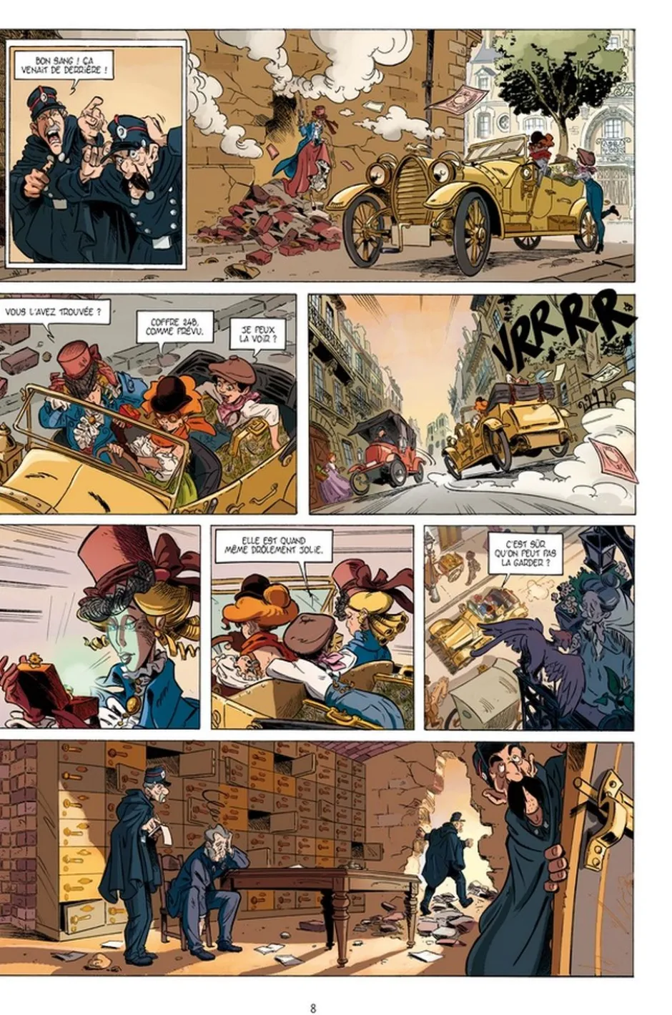 Les Artilleuses : T01/3 : Le vol de la Sigillaire