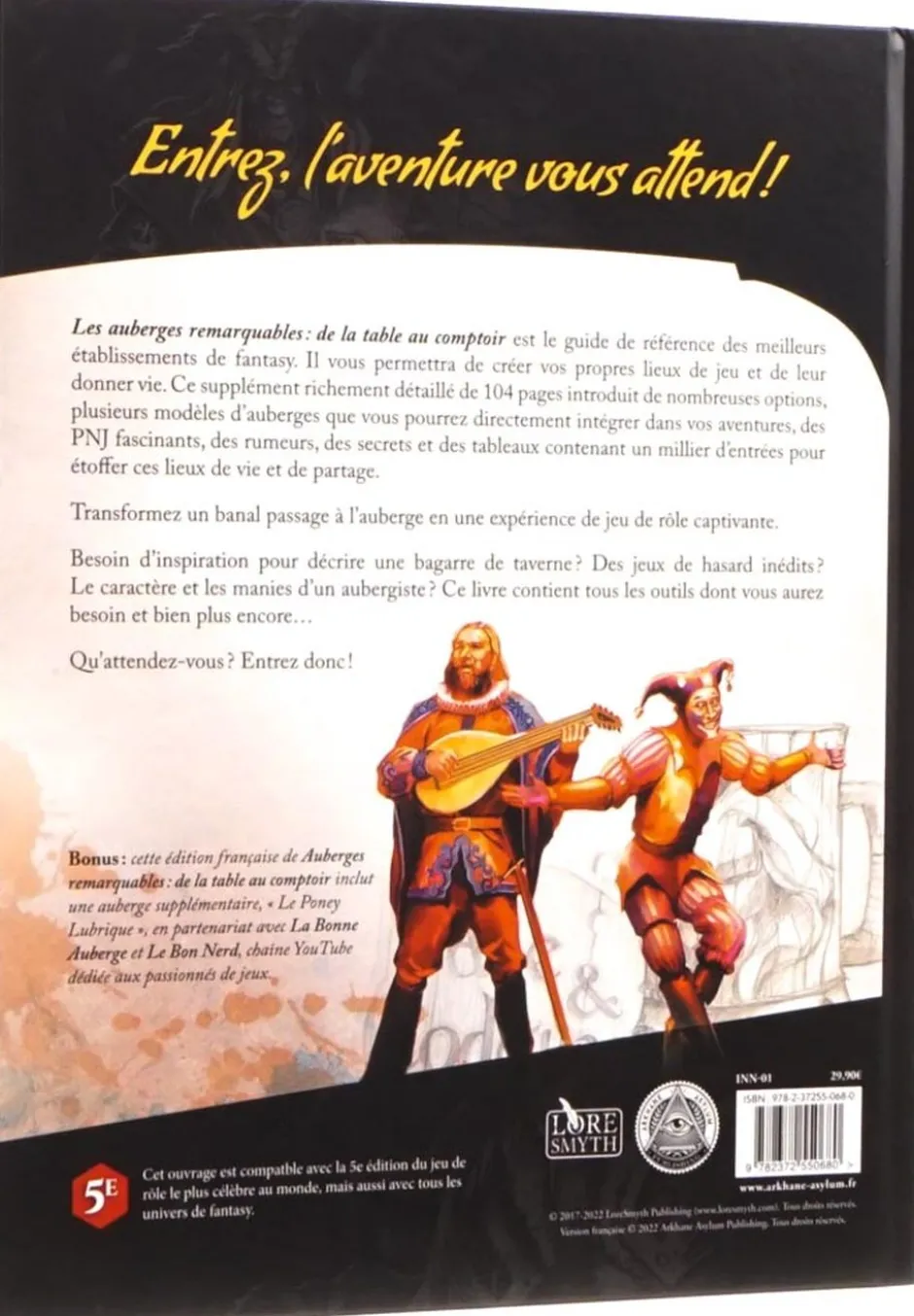 Les auberges remarquables : De la table au comptoir (5E)