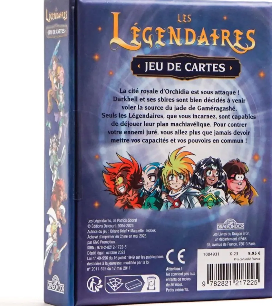 Les Légendaires : Jeu de cartes