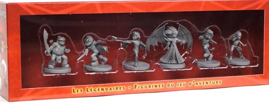 Les Légendaires — Les figurines