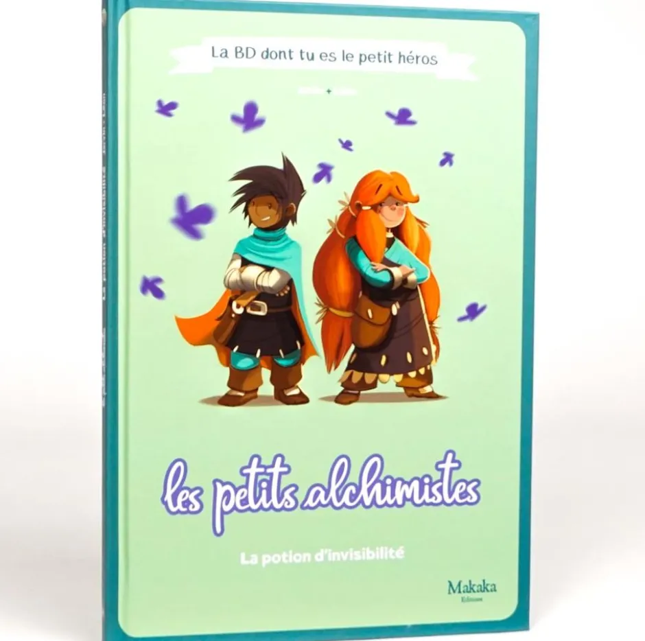 Les petits alchimistes - La potion d'invisibilité : La BD dont tu es le Petit Héros