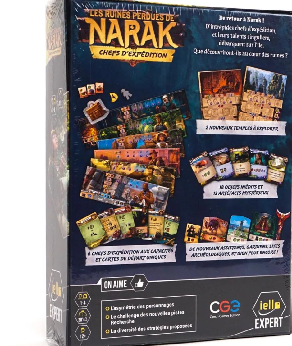 Les Ruines Perdues De Narak : Chefs d'Expédition (Ext.)