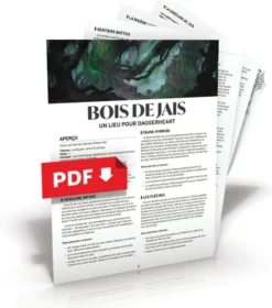 Lieu: bois de Jais - Daggerheart