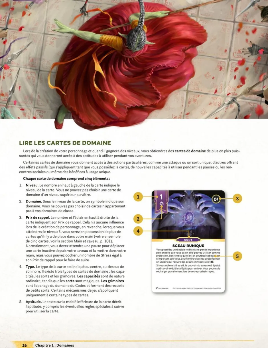 Livre de base et cartes - Daggerheart