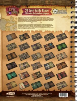Livre plateau de jeu : Donjons A3
