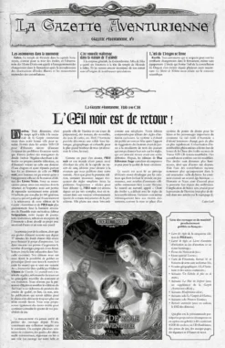 L'Oeil noir - Gazette Aventurienne n°0