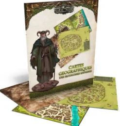 L'Oeil Noir - Les Royaumes Ennemis : Cartes Géographiques