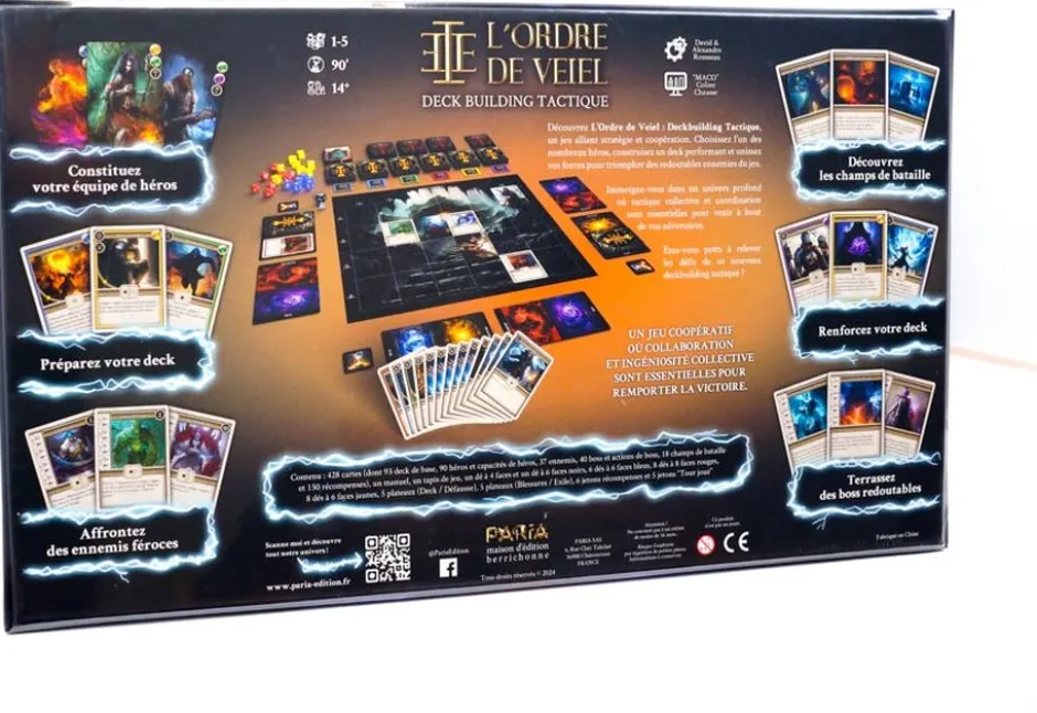 L'Ordre de Veiel : Deck building tactique