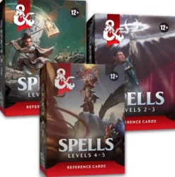 [LOT] Dungeons & Dragons : All Spells Reference Cards (Level 0-5)