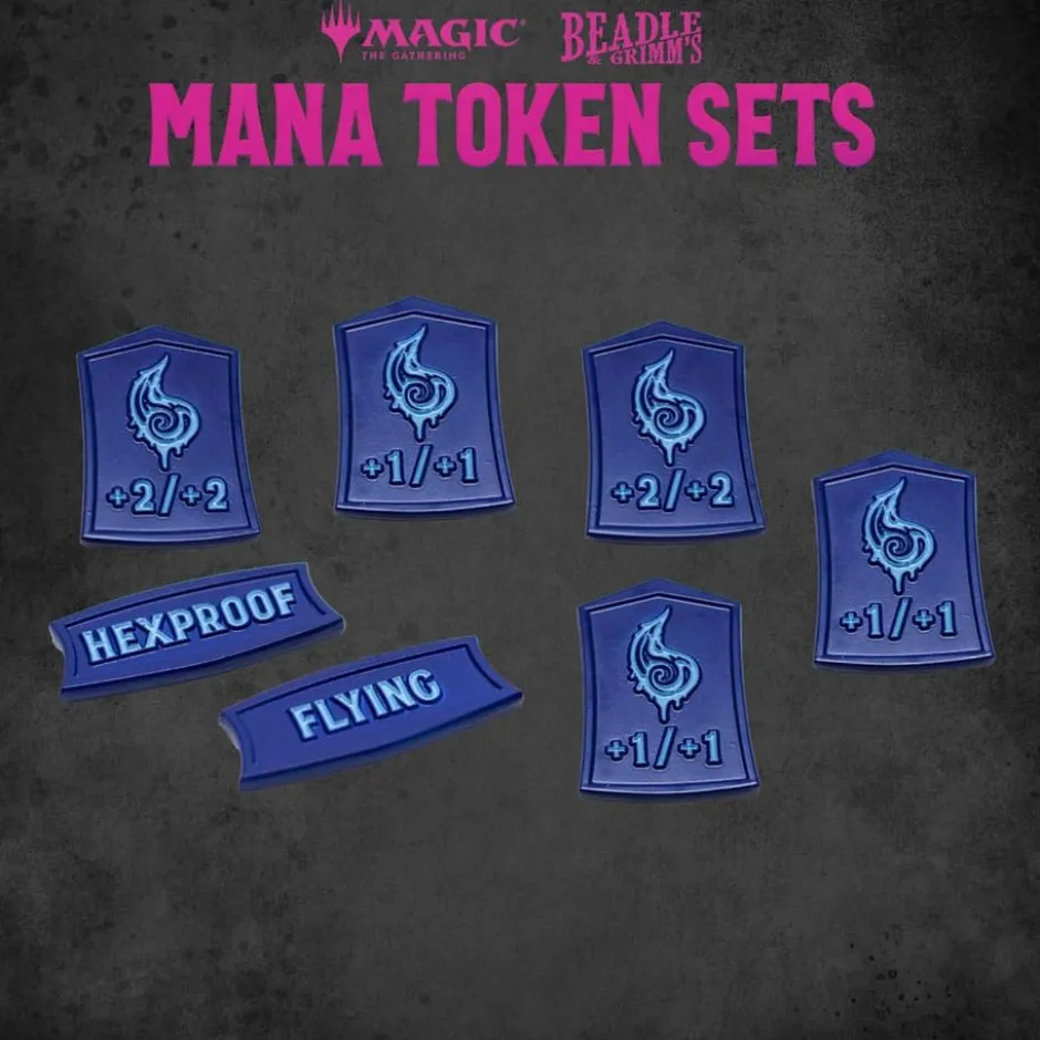 Magic the Gathering: Blue Mana Tokens Set