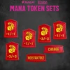 Magic the Gathering: Red Mana Tokens Set