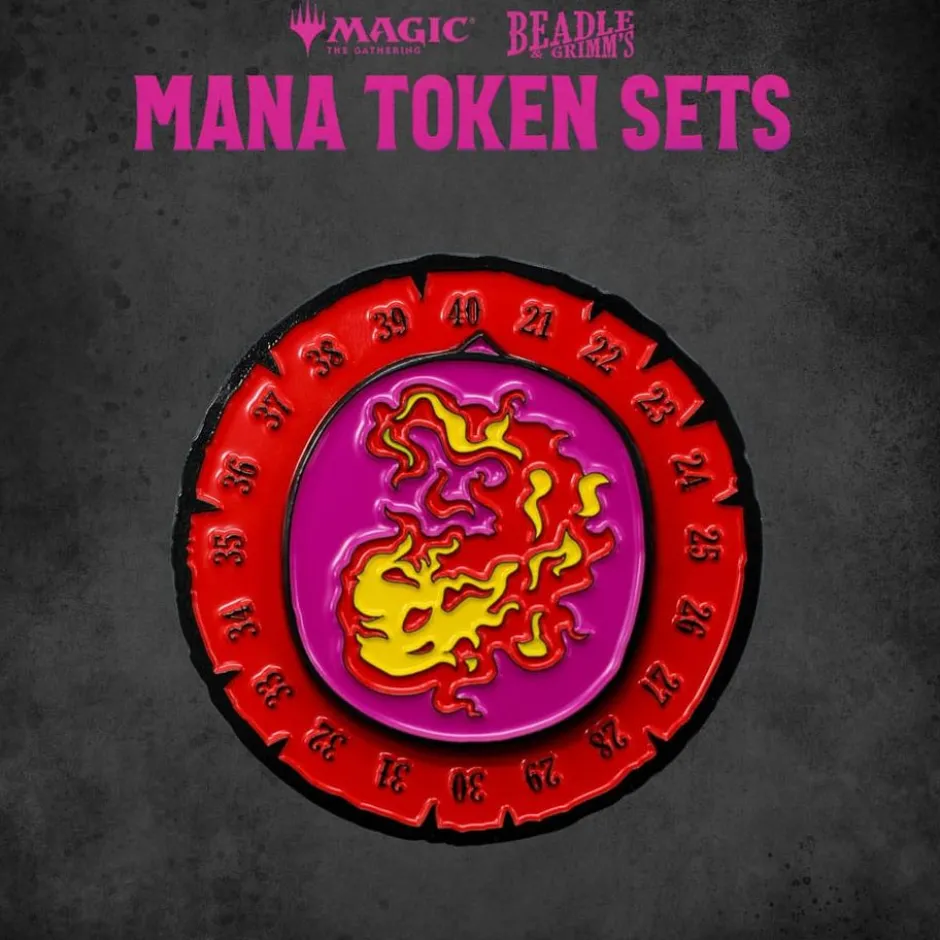 Magic the Gathering: Red Mana Tokens Set