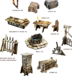 Maladum: Dungeons of Enverron(Boite de base) VF