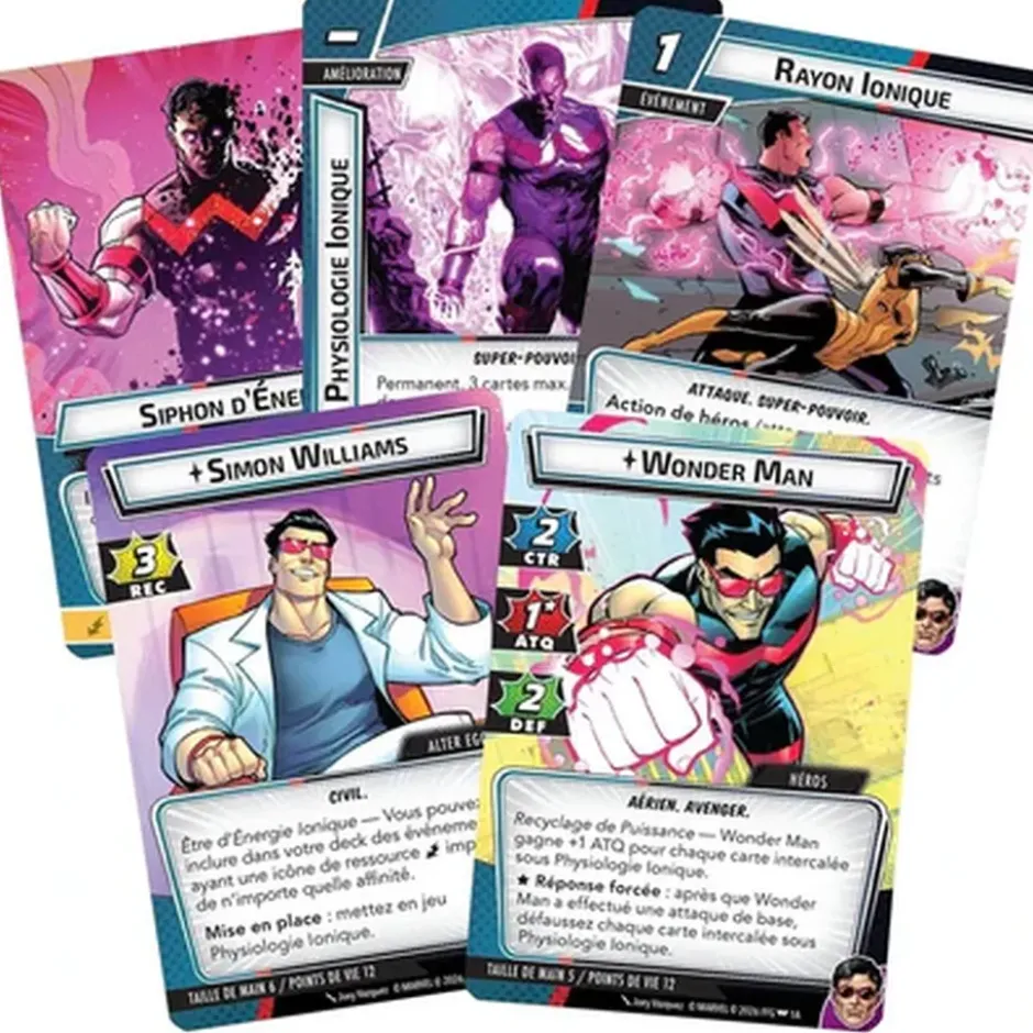 Marvel Champions : Le jeu de cartes - Wonder Man (Paquet Héros)