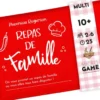 MicroGame : Repas de Famille