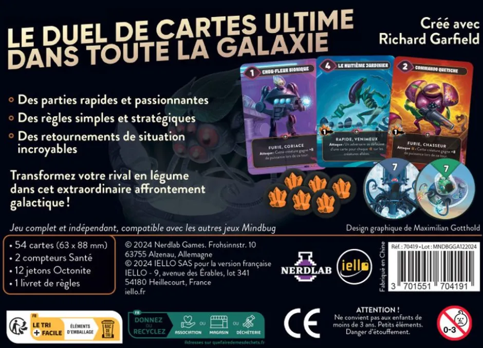 Mindbug : Bataille de fruits Galactique