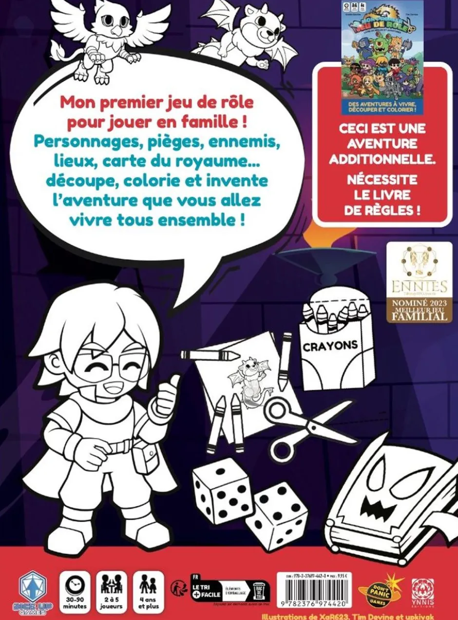 Mon premier jeu de rôle : Le manoir hanté