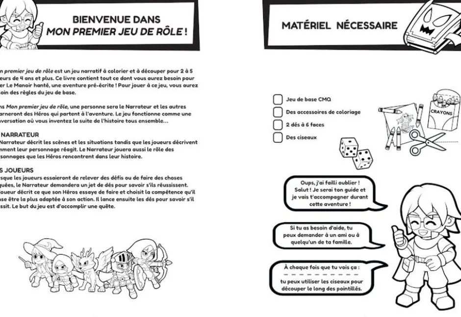 Mon premier jeu de rôle : Le manoir hanté