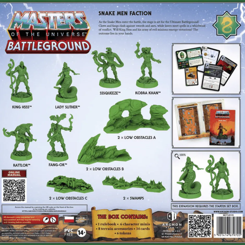 MOTU Battleground : Wave 8 - Snake Men Faction (Ext.)