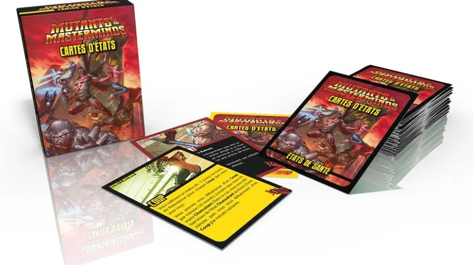 Mutants & Masterminds - Cartes d'état