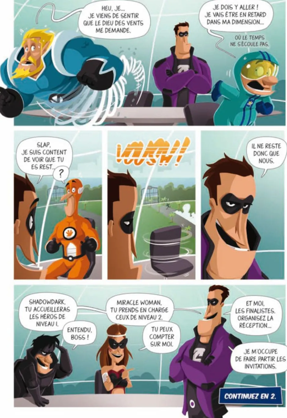 Mystery : La BD dont Vous Etes le Super Héros