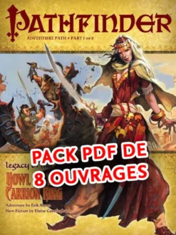 Pack PDF Pathfinder - L'Héritage du Feu (campagne complète)
