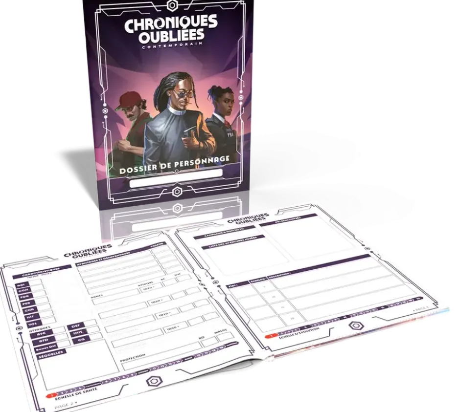 Pack Vigilante City - Chroniques Oubliées Contemporain 2ème édition