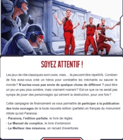 Paranoia : Le Meilleur des Missions