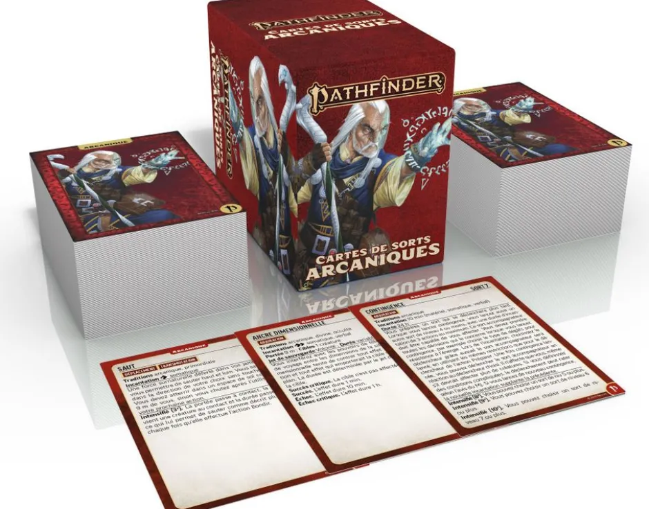 Pathfinder 2 - Cartes de sorts Arcaniques