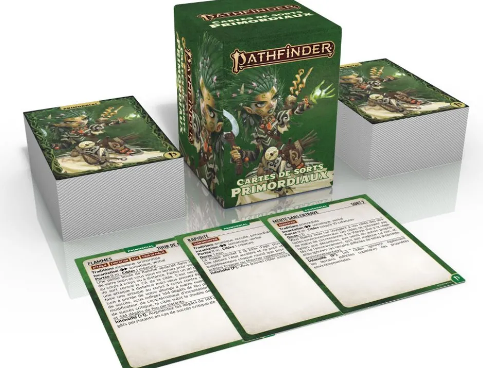 Pathfinder 2 - Cartes de sorts Primordiaux