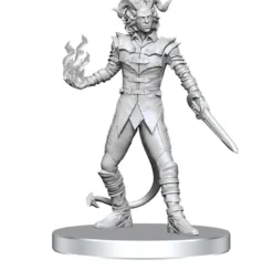 Pathfinder Deep Cuts Unpainted Miniatures - Vordine (Infantry Devil) & Pitborn Rogue