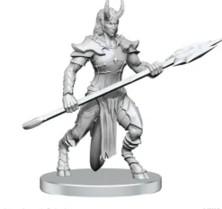 Pathfinder Deep Cuts Unpainted Miniatures - Vordine (Infantry Devil) & Pitborn Rogue