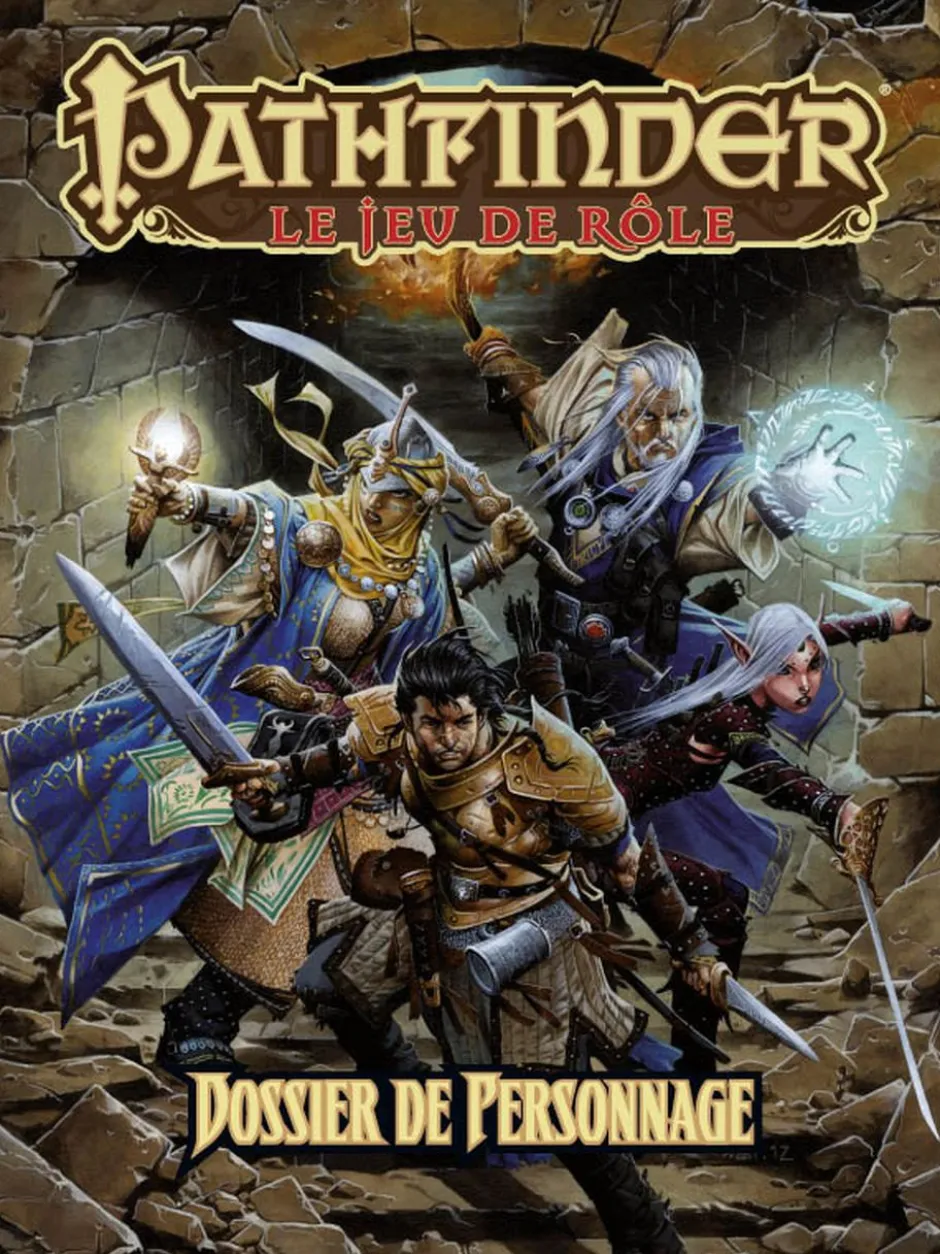 Pathfinder - Dossier de personnage - Version électronique exclusivement