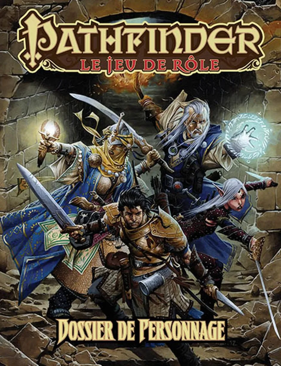 Pathfinder - Dossier de personnage - Version électronique exclusivement