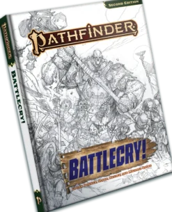 Pathfinder 2E: Battlecry Sketch Cover VO