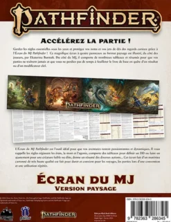 Pathfinder 2 - Ecran du MJ (Paysage)