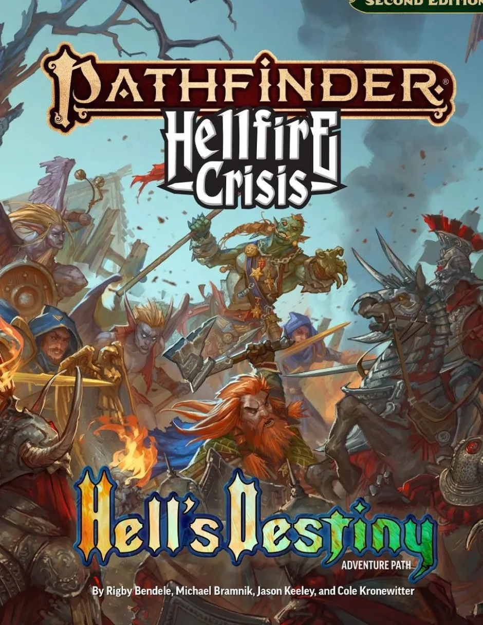 Pathfinder 2E: Hellfire Crisis - Hell's Destiny Adventure Path VO