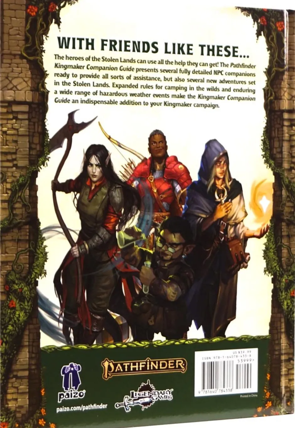 Pathfinder 2E: Kingmaker Companion Guide VO