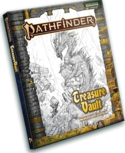Pathfinder 2E: Treasure Vault Sketch Cover (Remastered) VO