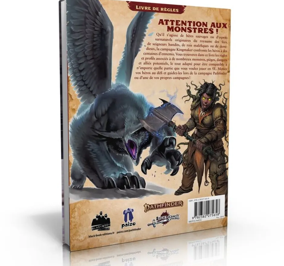 Pathfinder 2 - Kingmaker 10ème anniversaire - Le Bestiaire 5E