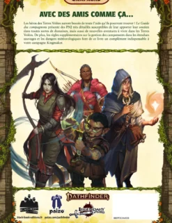 Pathfinder 2 - Kingmaker 10ème anniversaire - Guide des Compagnons