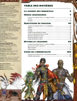 Pathfinder 2 - La Guerre des immortels