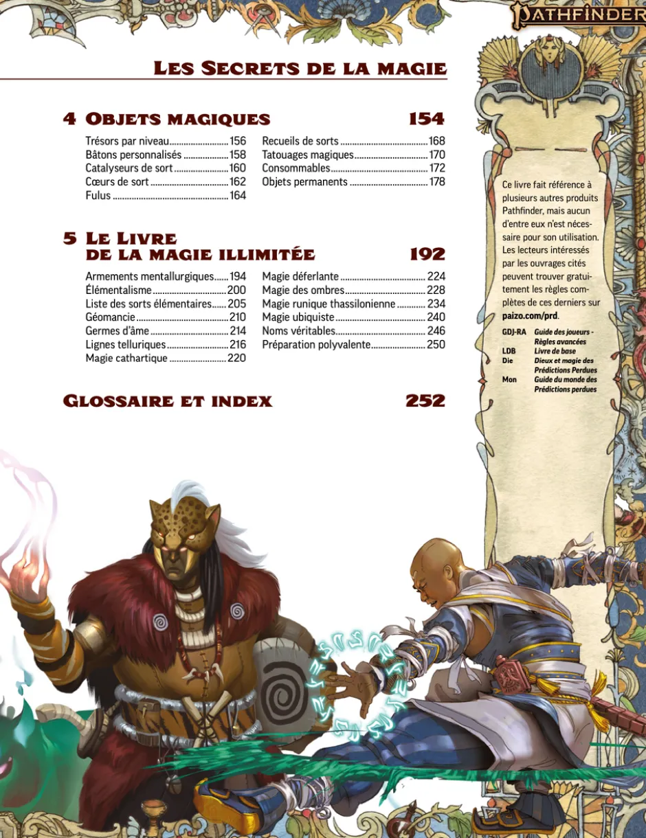 Pathfinder 2 - Les Secrets de la Magie