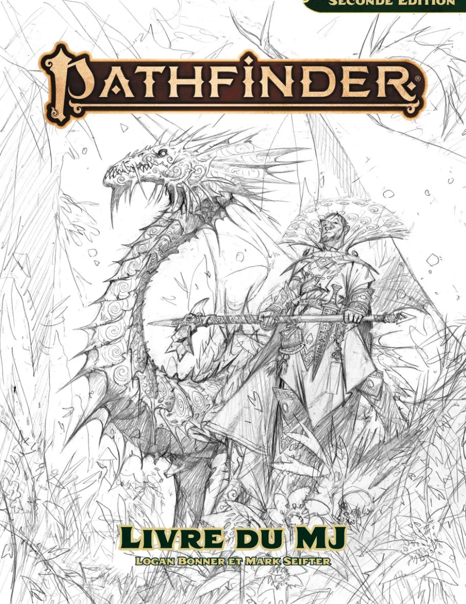 Pathfinder 2 - Livre du MJ version croquis