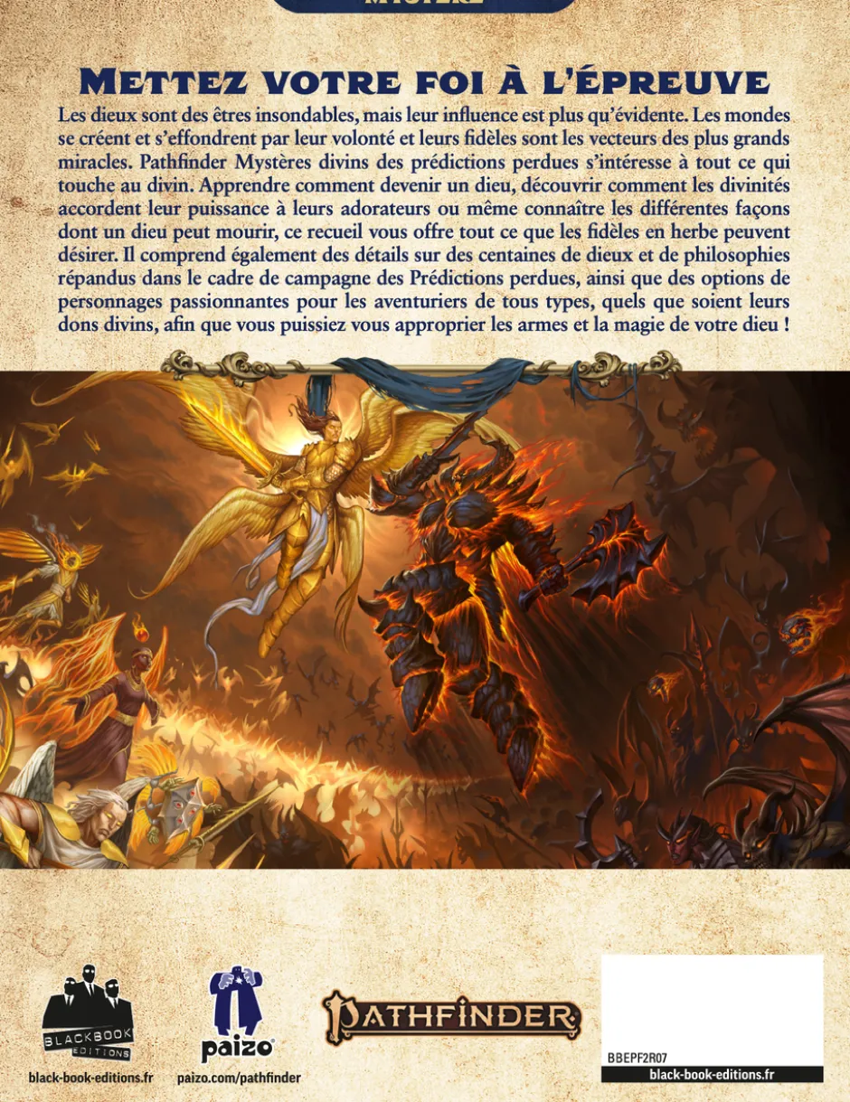 Pathfinder 2 - Mystères divins