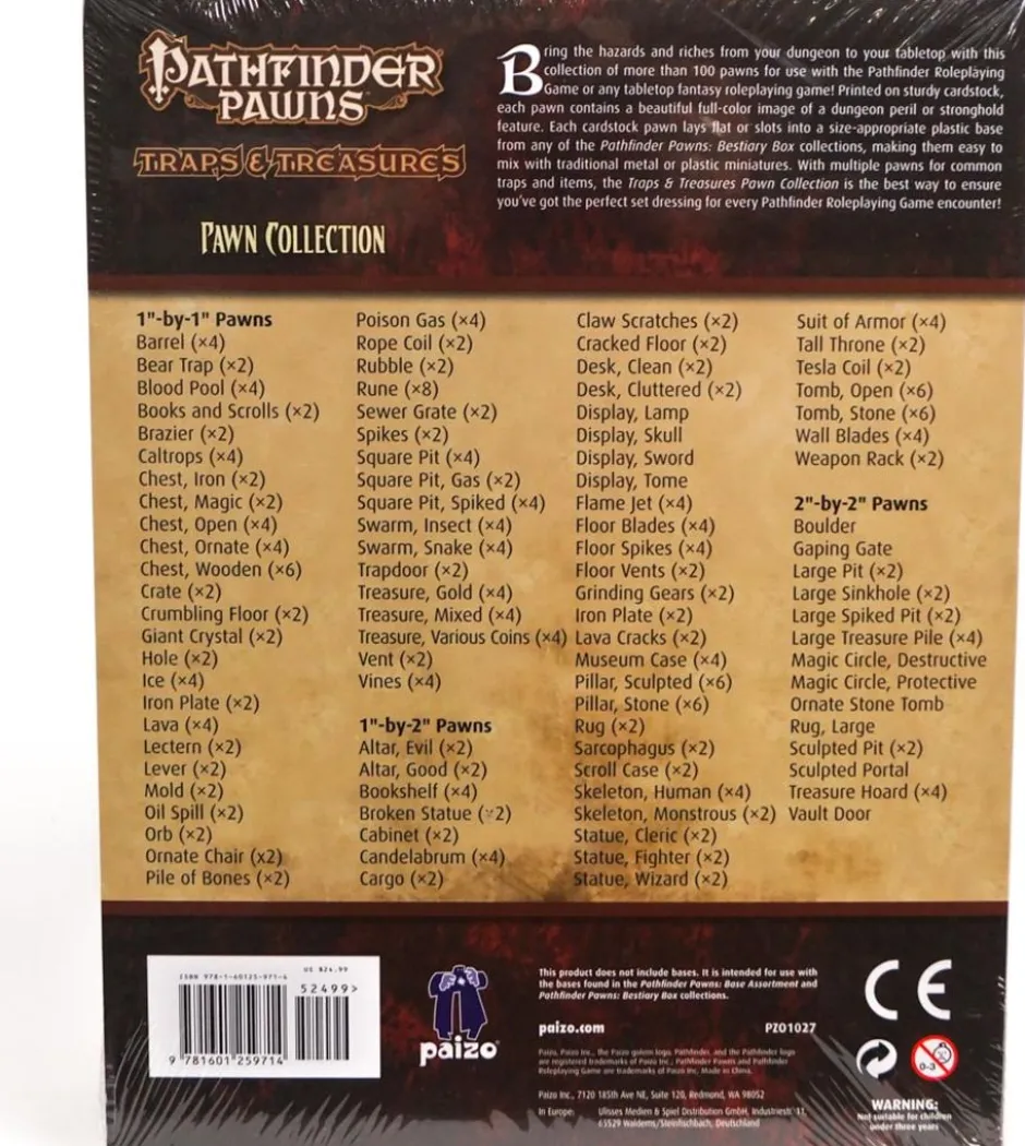 Pathfinder Pawns: Traps and Treasures Pawn Collection