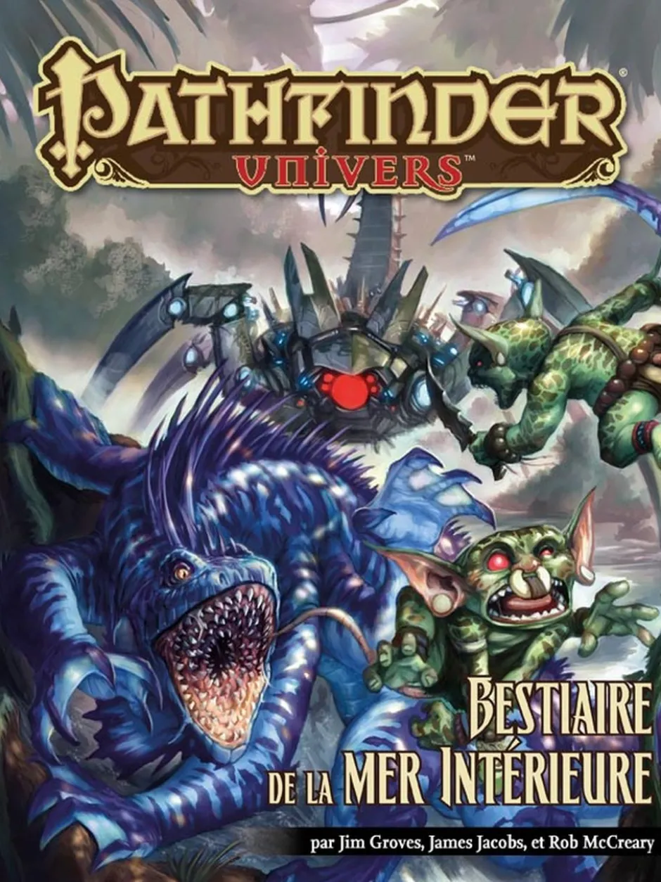 Pathfinder Univers - Bestiaire de la mer Intérieure