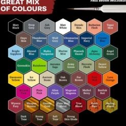 Peinture : Warpaints Fanatic Mega Paint Set