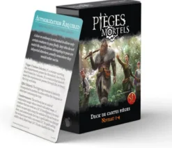 Pièges Mortels - 50 cartes Pièges Niv 1 à 4