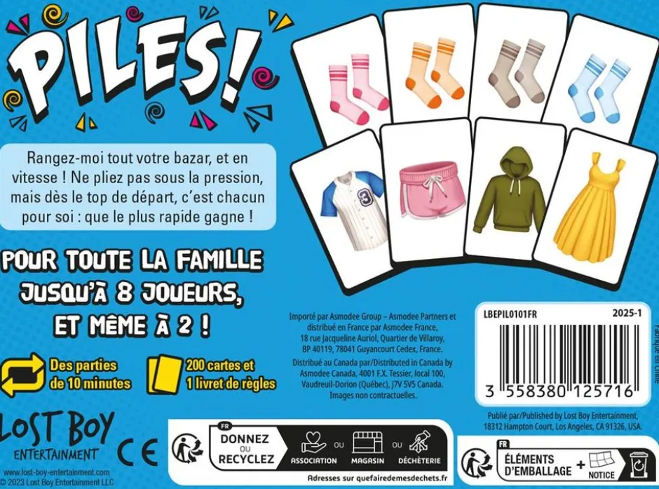 Piles ! Bazar dans le placard